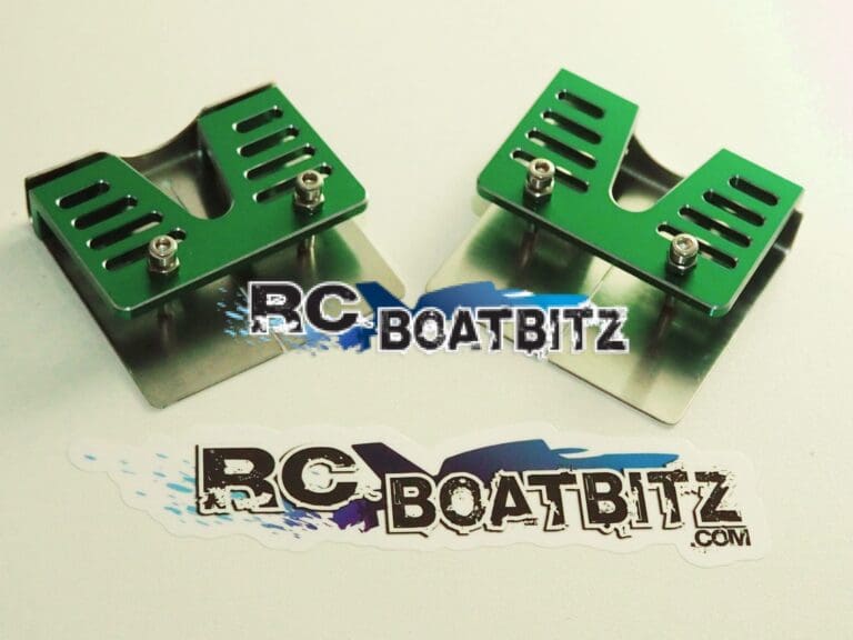 Proboat Sonicwake V1/V2 dual trim tabs JSW50 Green - RC Boat Bitz