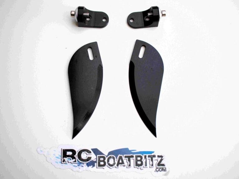 93mm deep X 34mm wide turn fins LKF93B - RC Boat Bitz